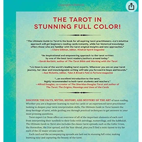 THE ULTIMATE TAROT BOOK🔮🌙 *BRAND NEW* - Picture 2 of 4